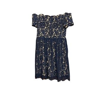 Blue Lace Altar’d State Dress Size Large
